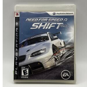 Need for Speed Shift PS3 PlayStation 3 Complete CIB Racing Game EA